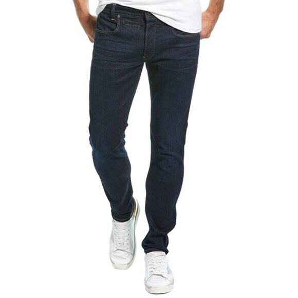 G-Star Raw Men's D-Staq 5-Pocket Tapered Leg Slim Fit Jean blue 31-32 $170 - Picture 2 of 15